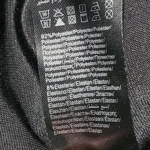 Black velvet and mesh cutout bodycon long-sleeved mini dress from Noisy May - Picture 9 of 16